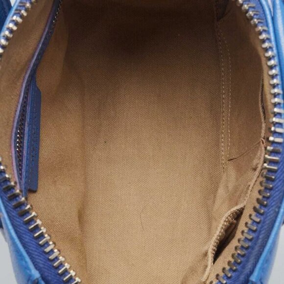 Givenchy Blue Sugar Goatskin Leather Mini Antigona Bag - Picture 10 of 12